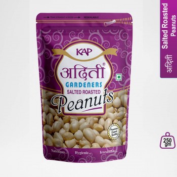 Adity Gardeners Salted Roasted Peanuts 250 gm